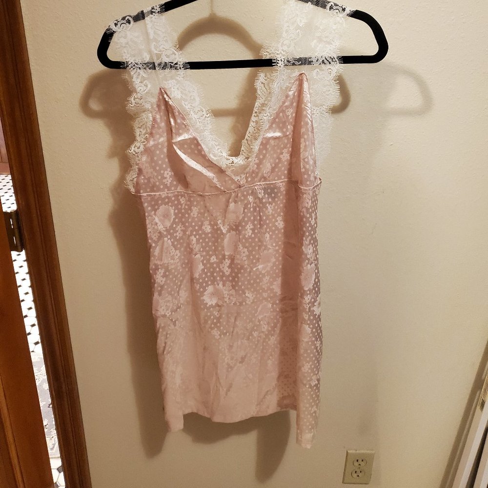 Cider Slip Dress with floral dot pattern